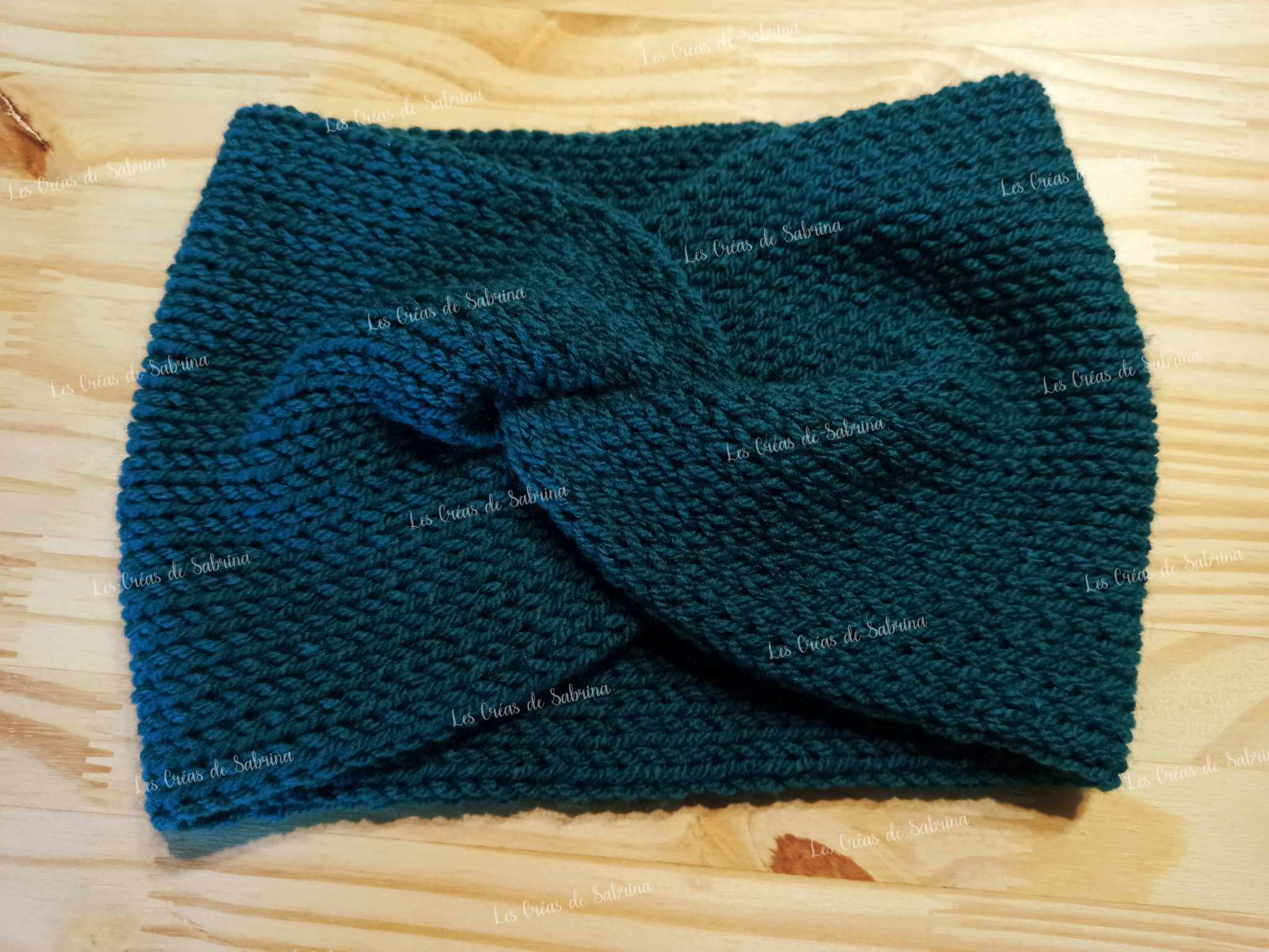 Bandeau Tricoté Pachamama Rudolf - Motif - Neuf Avec étiquettes